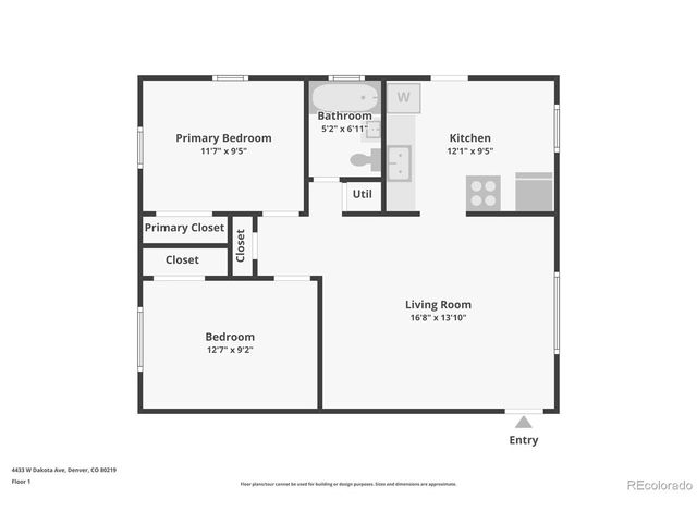 4433 W Dakota Ave 4433&4435, Denver, CO 80219