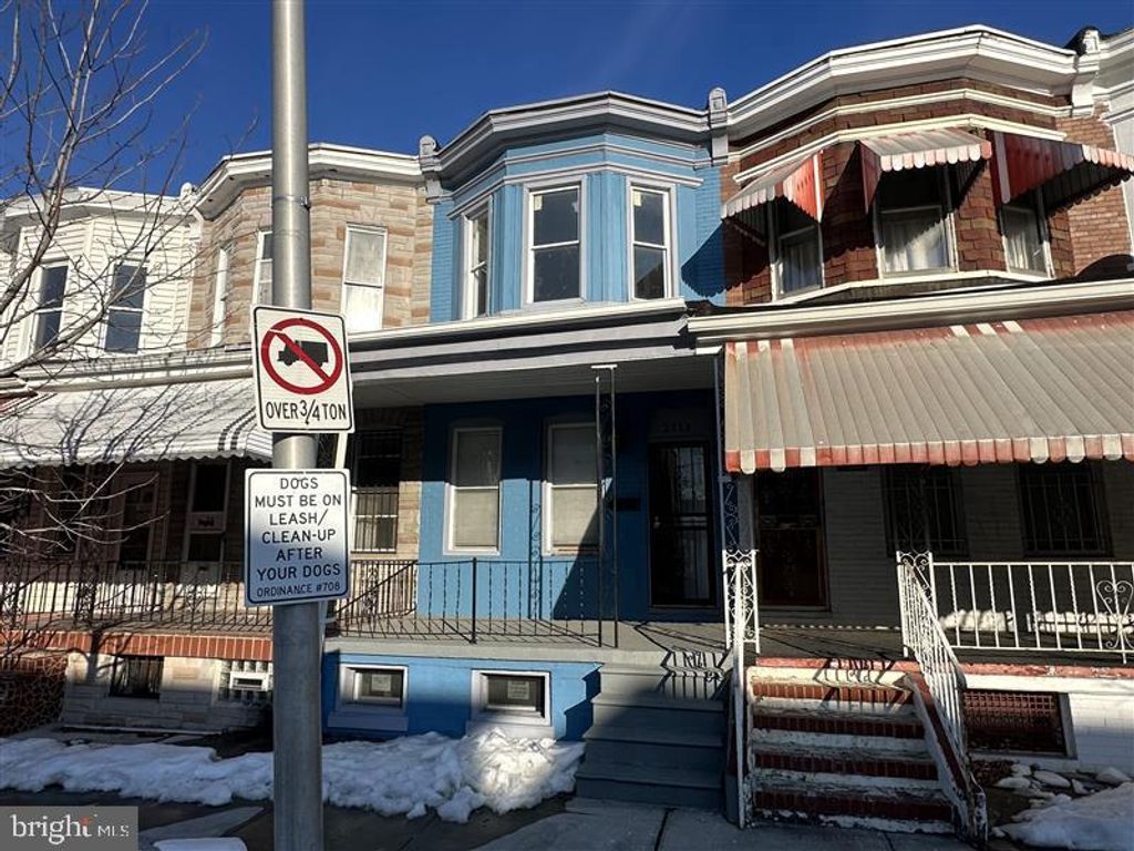 Image 1 of property listing at 2113 N PULASKI ST, Baltimore, MD 21217