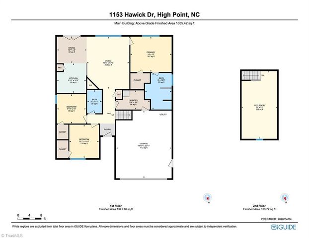 1153 Hawick Drive, High Point, NC 27262