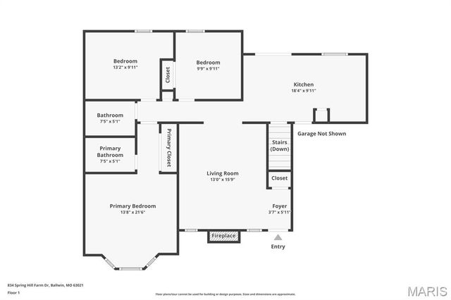 834 Spring Hill Farm Drive, Ballwin, MO 63021