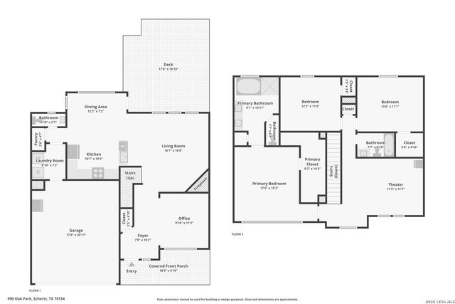 990 OAK PARK, Schertz, TX 78154