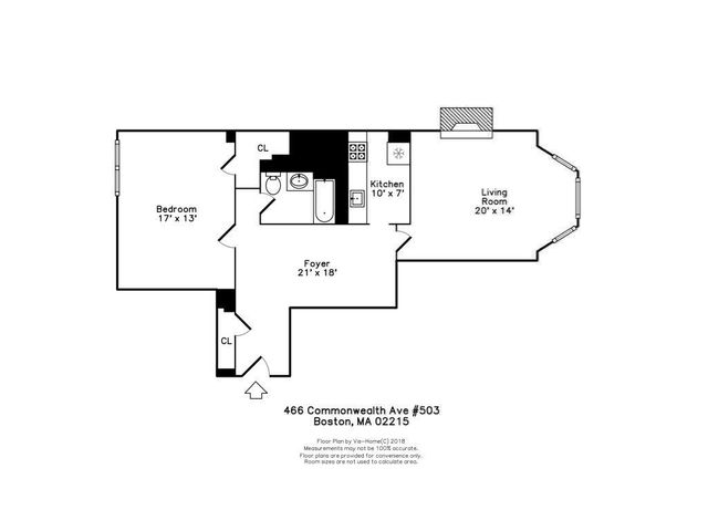 466 Commonwealth Ave 503, Boston, MA 02215