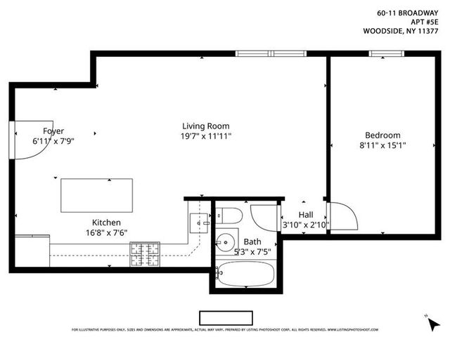 6011 Broadway Apt 5E, New York City, NY 11377