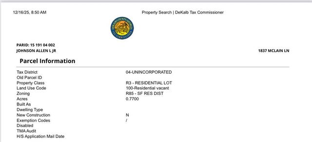 1837 Mclain Lane, Decatur, GA 30035