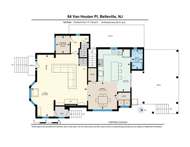 64 VAN HOUTEN PL, Belleville, NJ 07109