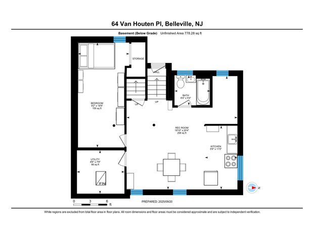 64 VAN HOUTEN PL, Belleville, NJ 07109