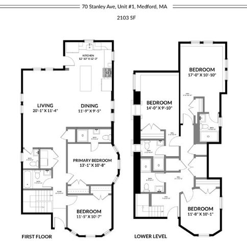 70-72 Stanley Ave. 1, Medford, MA 02155