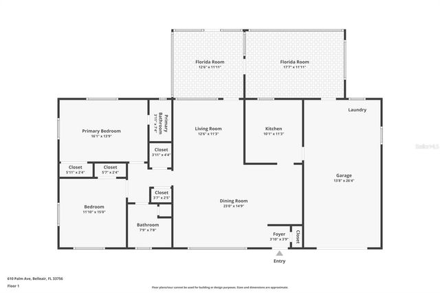 610 PALM AVENUE, Belleair, FL 33756