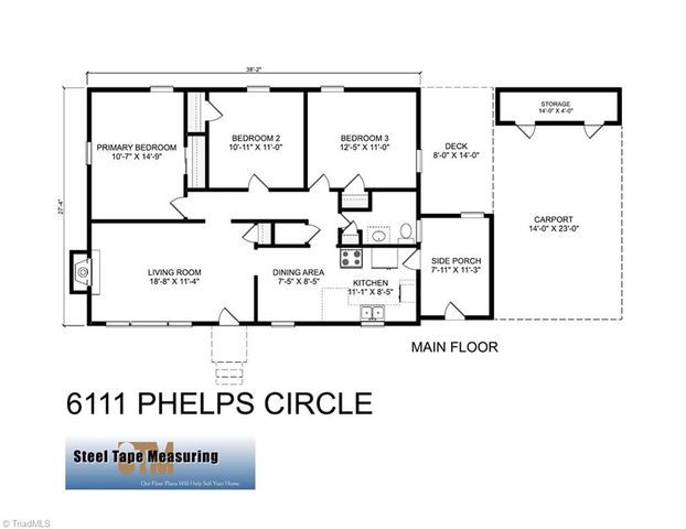 6111 Phelps Circle, Winston-salem, NC 27105