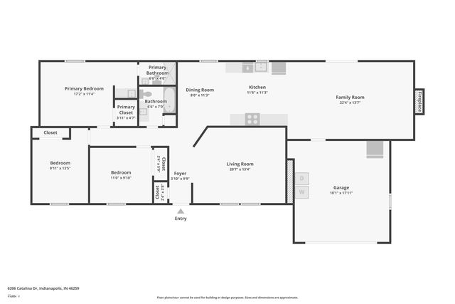 6206 Catalina Drive, Indianapolis, IN 46259