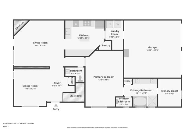 6118 Shoal Creek Trail, Garland, TX 75044
