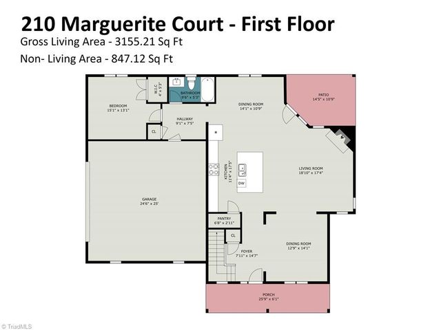 210 Marguerite Court, Reidsville, NC 27320