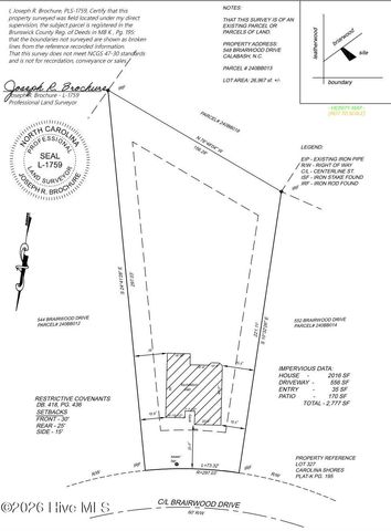 548 Briarwood Drive NW, Calabash, NC 28467