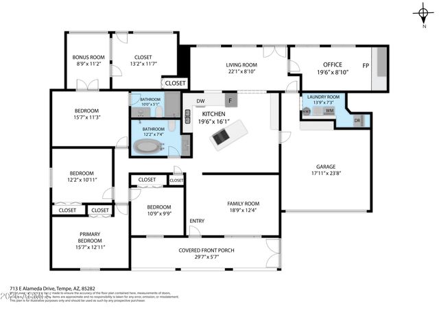 713 E ALAMEDA Drive, Tempe, AZ 85282