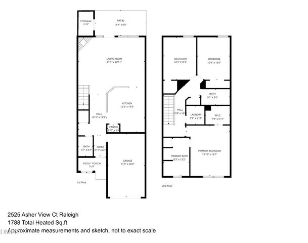 2525 Asher View Court, Raleigh, NC 27606