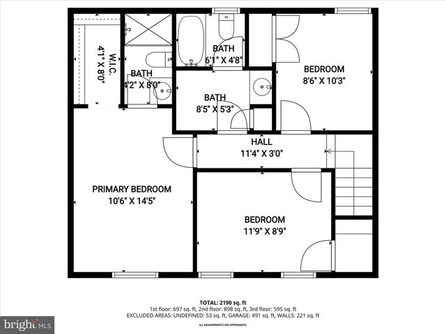 1424 VALLEY FORGE WAY, Abingdon, MD 21009