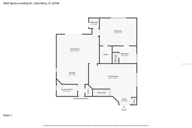 2842 EGRETS LANDING DRIVE, Lake Mary, FL 32746