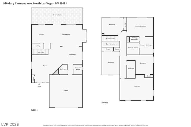 920 Gary Carmena Avenue, North Las Vegas, NV 89081