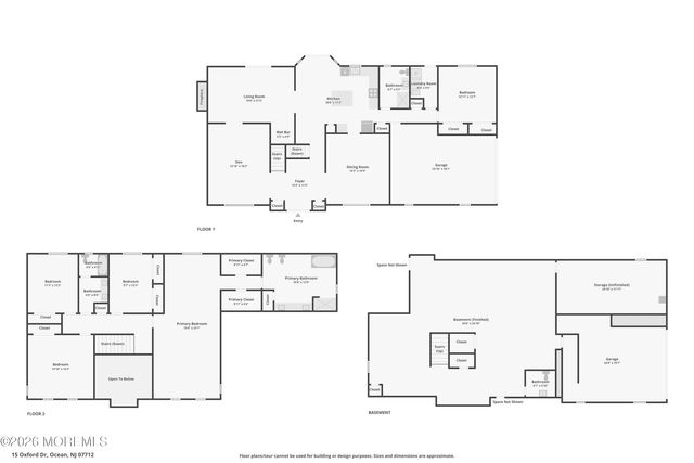 15 Oxford Drive, Ocean Twp, NJ 07712
