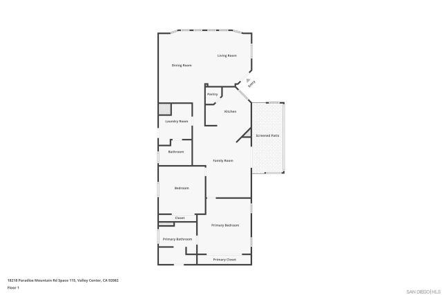 18218 Paradise Mountain Rd SPC 201, Valley Center, CA 92082