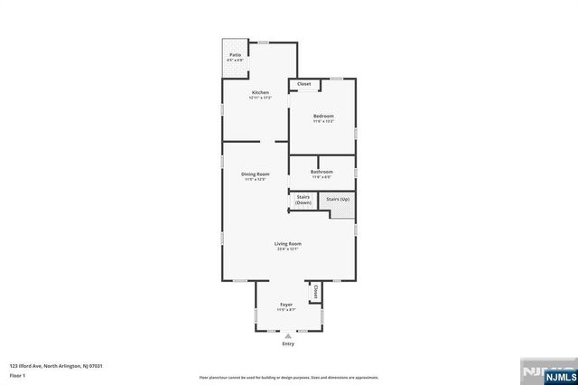 123 Ilford Avenue, North Arlington, NJ 07031