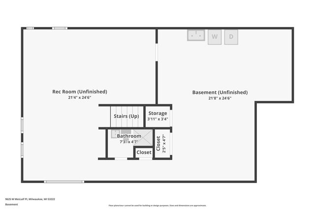 9625 W Metcalf PLACE, Milwaukee, WI 53222