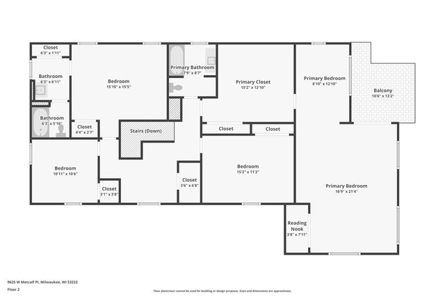 9625 W Metcalf PLACE, Milwaukee, WI 53222