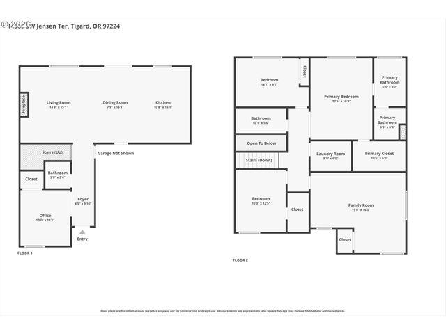 14589 Sw JENSEN Ter, Portland, OR 97224