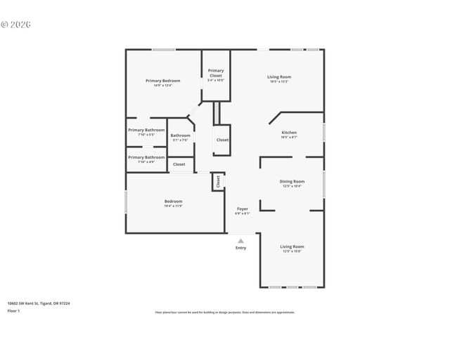 10602 Sw KENT St, Portland, OR 97224