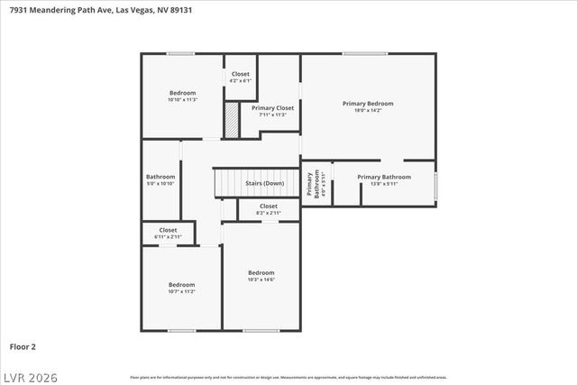 7931 Meandering Path Avenue, Las Vegas, NV 89131