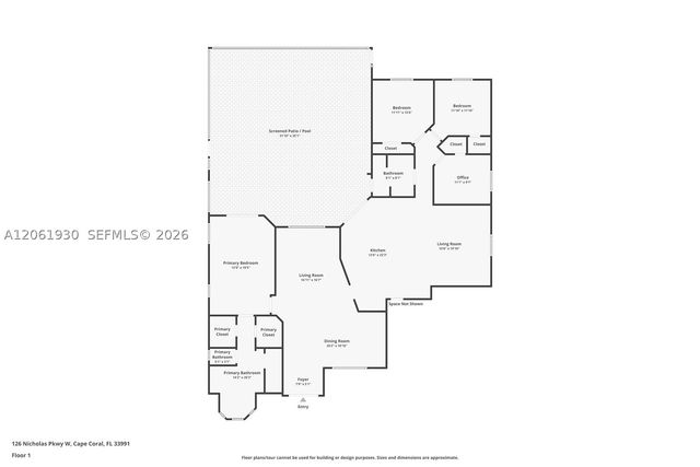 126 Nicholas PKWY W, Cape Coral, FL 33991
