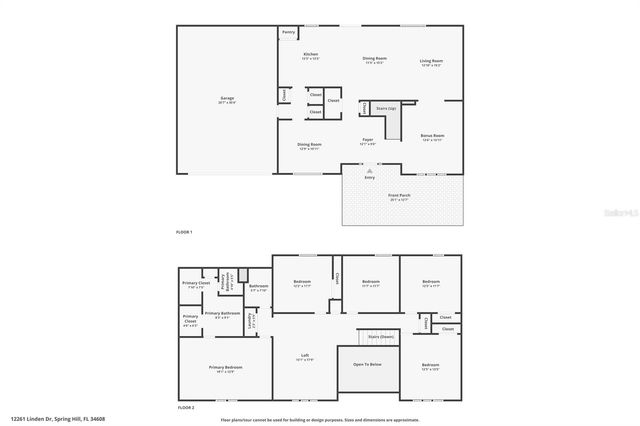 12261 LINDEN DRIVE, Spring Hill, FL 34608