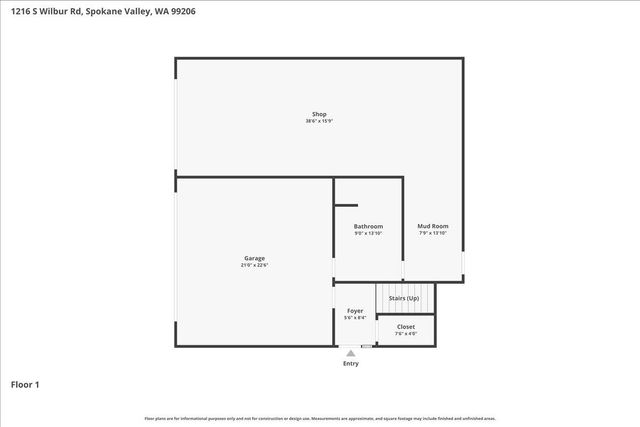 1216 S Wilbur Rd, Spokane Valley, WA 99206