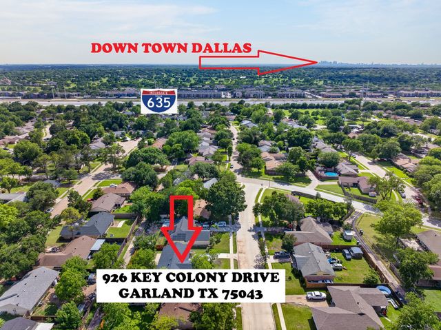 926 Key Colony Drive, Garland, TX 75043