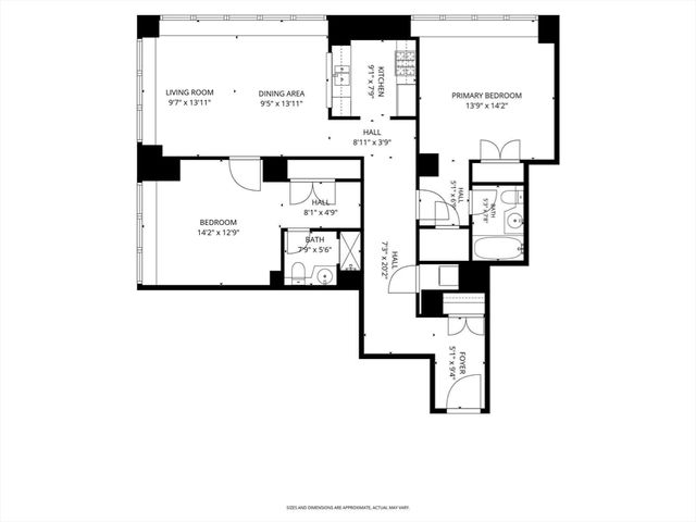 2 Avery Street 19G, Boston, MA 02111