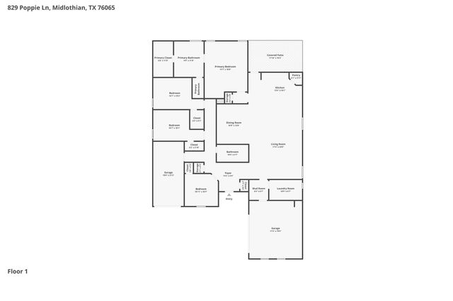 829 Poppie Lane, Midlothian, TX 76065