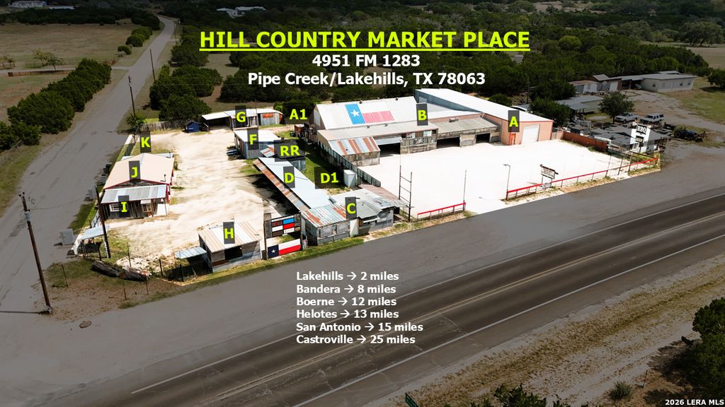 4951 FM 1283, Pipe Creek, TX 78063