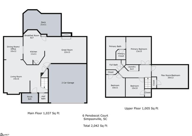 6 S Penobscot Court, Simpsonville, SC 29681
