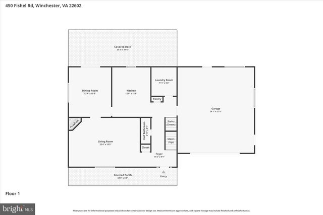 450 FISHEL RD, Winchester, VA 22602
