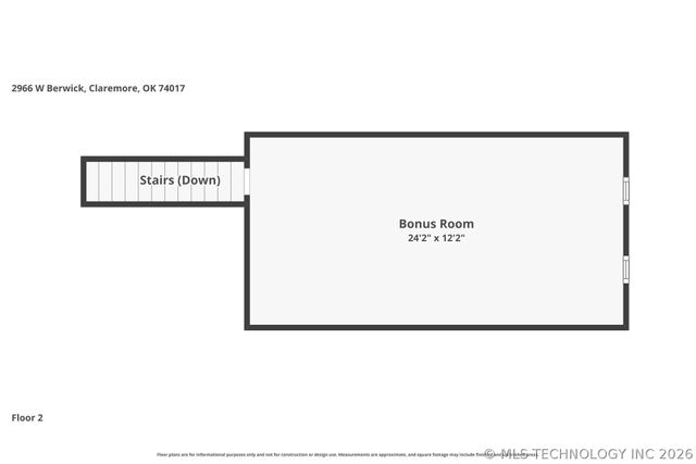 2966 W Berwick Street, Claremore, OK 74017