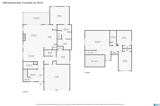 4945 NATALIE WAY, Trussville, AL 35173