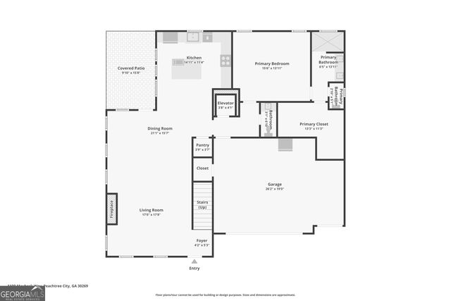 1100 Maybeck Way, Peachtree City, GA 30269