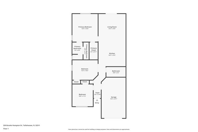 559 Brooke Hampton Drive, Tallahassee, FL 32311