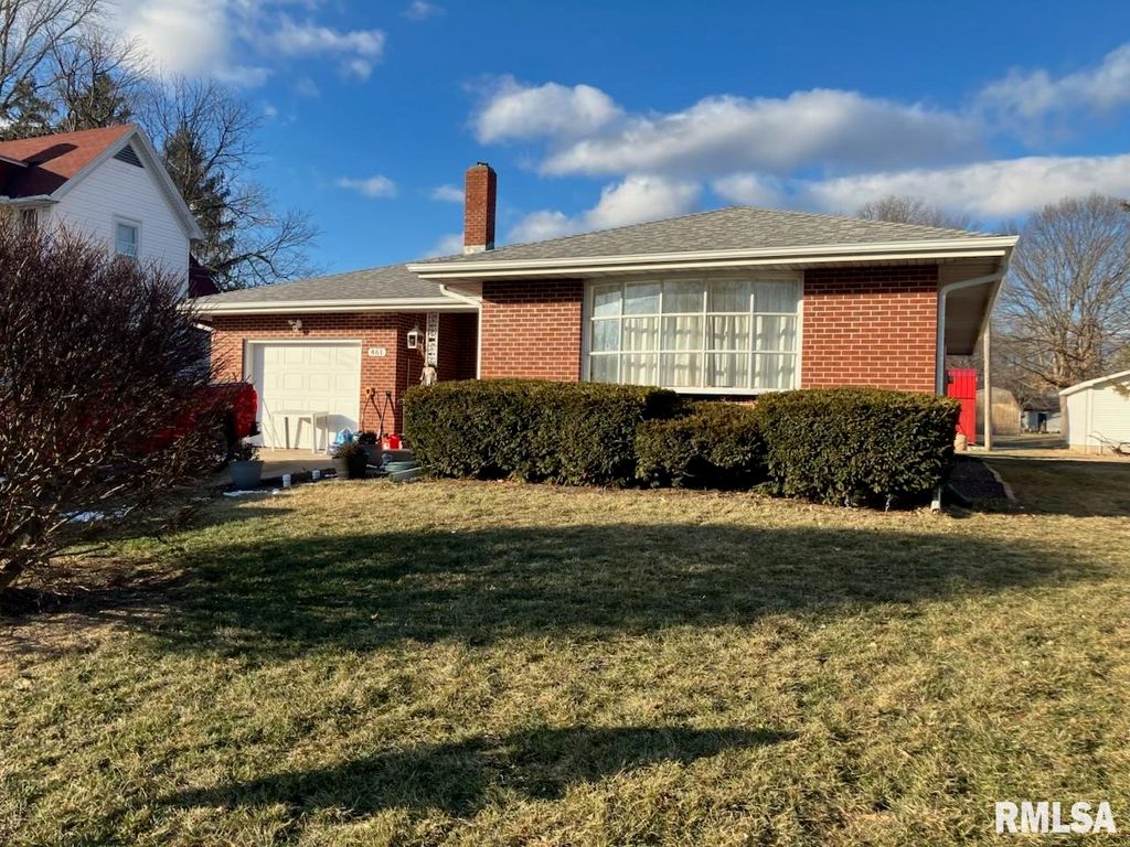 461 W WASHINGTON Street, Rushville, IL 62681