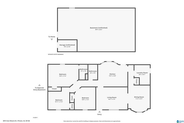 6813 SAN MOORE DRIVE, Pinson, AL 35126