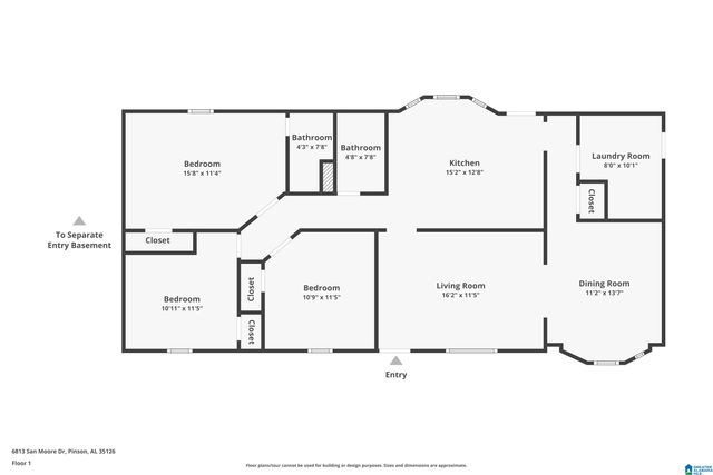 6813 SAN MOORE DRIVE, Pinson, AL 35126