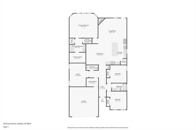 1012 Zacarias DR, Leander, TX 78641