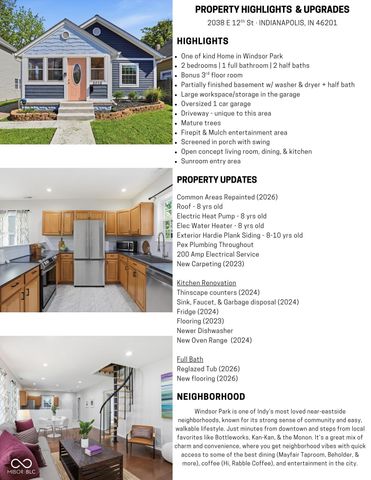 2038 E 12th Street, Indianapolis, IN 46201