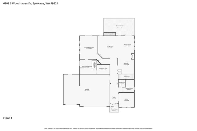 6909 S Woodhaven Dr, Spokane, WA 99224