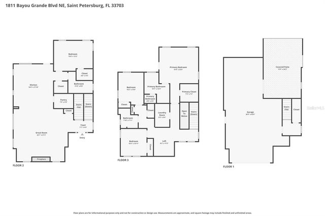 1811 BAYOU GRANDE BOULEVARD NE, St Petersburg, FL 33703